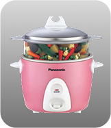 Bachelor's Cooker with Steaming Basket